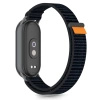 Pasek Tech-Protect Nylon Pro na Xiaomi Smart Band 8 / 9 / 10 / NFC - czarno-pomarańczowo