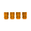 EXTREMO TUNING NAKRĘTKI DO SCHRADER ALUMINIOWE 4 SZTUKI ŻÓŁTE Z USZCZELKĄ