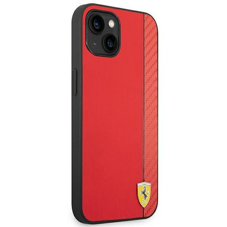 Ferrari FEHCP14SAXRE iPhone 14 6,1" czerwony/red hardcase Carbon