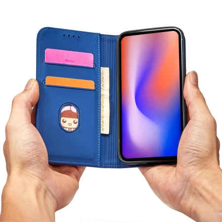 HURTEL MAGNETYCZNE ETUI DO IPHONE 12 PRO MAX POKROWIEC Z KIESZENIĄ NA KARTY