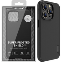 Nillkin Super Frosted Shield Pro etui iPhone 14 Pro Max pokrowiec na tył plecki czarny