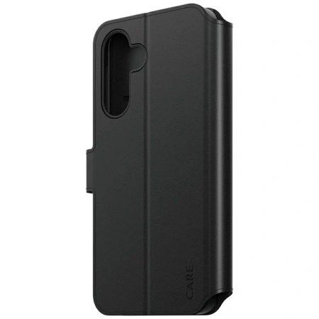 Etui CARE by PanzerGlass Wallet Case M.  Kickstand do Samsung Galaxy M17 5G / A17 / A17 5G - czarne
