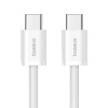 Kabel Baseus Superior Series ll USB-C - USB-C 30W 480Mb/s 2m - biały