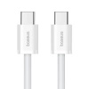 Kabel Baseus Superior Series ll USB-C - USB-C 30W 480Mb/s 2m - biały