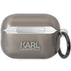 Etui Karl Lagerfeld KKLAP2HNIKTCK na AirPods Pro 2 cover - czarne Ikonik Etui Karl Lagerfeld