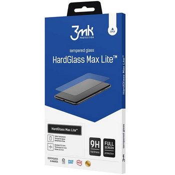 3MK HARDGLASS MAX LITE SZKŁO HARTOWANE DO NOKIA G11 G21 PEŁNA OCHRONA