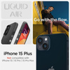 SPIGEN LIQUID AIR IPHONE 15 PLUS MATTE BLACK