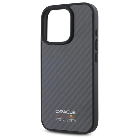 Red Bull RBHMP16X24CFILSK iPhone 16 Pro  Max 6.9 hardcase czarny/black Carbon Fiber Shiny Logo MagSafe