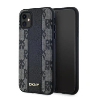 DKNY ETUI HARDCASE DO IPHONE 11 Xr6.1 DO MAGSAFE SKÓRZANE WZÓR CHECKERED
