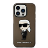 Karl Lagerfeld KLHCP14LHNIKTCK iPhone 14 Pro 6,1" czarny/black hardcase Ikonik Karl Lagerfeld