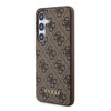 GUESS ETUI POKROWIEC HARDCASE Z LOGO ZŁOTYM METALOWYM DO SAMSUNG A35 A356