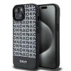 DKNY CASE HARDCASE DO IPHONE 15 14 13 DO MAGSAFE SKÓRZANE Z METALOWYM LOGO