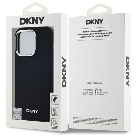DKNY ETUI HARDCASE PLAIN LOGO DO IPHONE 14 PRO 6.1 DO MAGSAFE Z LOGO