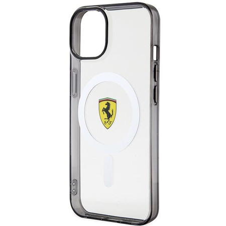 Etui Ferrari FEHMP14SURKT na iPhone 14 przezroczysty/- przezroczyste hardcase Outline Magsafe