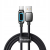 MCDODO KABEL USB-A USB-C SZYBKIE ŁADOWANIE PD 6A 1M CZARNY