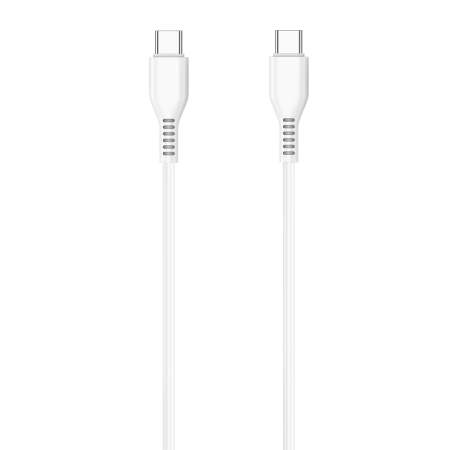 JELLICO kabel KDS-30 USB-C - USB-C PD 60W 1M Biały