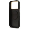 GUESS ETUI GRAINED STRASS LOGO DO IPHONE 17 PRO MAGSAFE Z LUKSUSOWYM