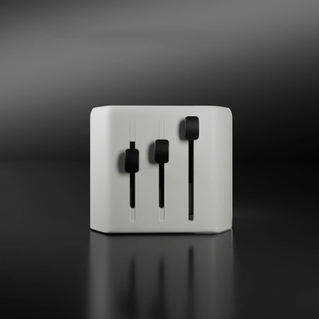 Adapter podróżny SBS TEADAPTUSBTCUNI USB-C USB-A uniwersalny - biały