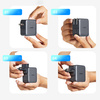Ugreen szybka ładowarka sieciowa GaN USB / 2xUSB C 65W adapter wtyczka EU / UK / US czarna (CD296)