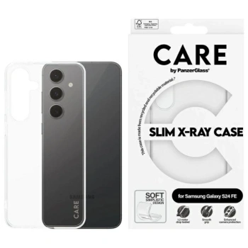 PANZERGLASS CARE SLIM X-RAY CASE DO SAMSUNG S24 FE S721 TRANSPARENTNE SZKŁO