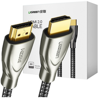 Ugreen kabel przewód HDMI 2.0 4K 60Hz 1m szary (HD131)