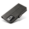 Etui portfel z klapką podstawką do iPhone 15 Pro Max Magnet Case - czarne