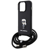 KARL LAGERFELD ETUI KLHCP15LSASKNPSK DO IPHONE 15 PRO 6.1 MONOGRAM SAFFIANO