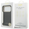 Etui Guess Perforated 4G MagSafe do      iPhone 17 Pro Max czarny
