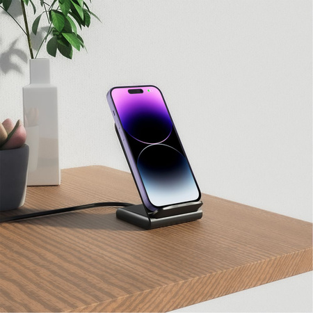 TECH-PROTECT ŁADOWARKA QI15W-S2 BEZPRZEWODOWA 15W DO SMARTFONÓW I TELEFONÓW