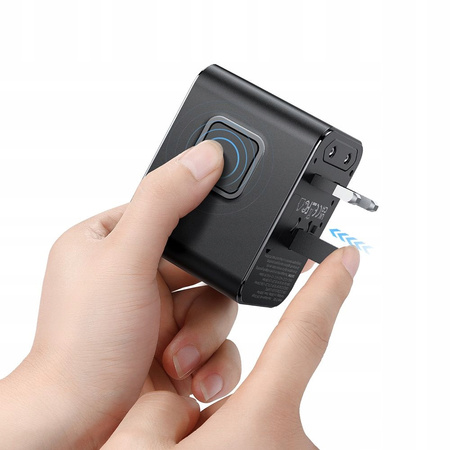 MCDODO 2W1 ŁADOWARKA ADAPTER PODRÓŻNY PRZEJŚCIÓWKA ANGIELSKA UK EU US 25W
