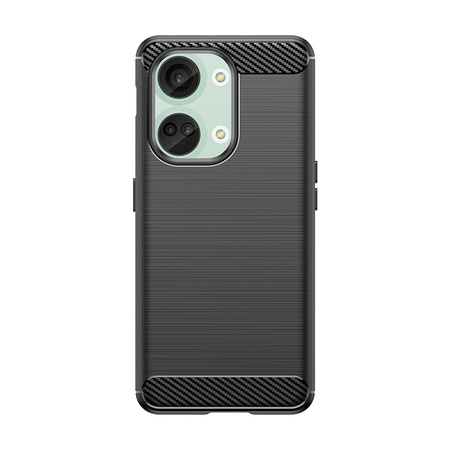 Etui silikonowe Carbon Case do OnePlus Ace 2V/OnePlus Nord 3 - czarne