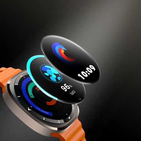 Smartwach Joyroom Venture Series JR-FV2 sportowy z możliwością odbierania połączeń - pomarańczowy