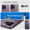 OSŁONA APARATU SPIGEN OPTIK.TR CAMERA PROTECTOR 2-PACK IPHONE 14 PRO / 14 PRO MAX CRYSTAL CLEAR