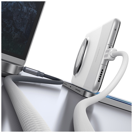 USAMS KABEL USB-C USB-C 60W PD DO TELEFONÓW IPHONE 12 13 14 1.2M SZYBKIE