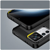 Carbon Case etui Xiaomi 12T Pro / Xiaomi 12T elastyczny silikonowy karbonowy pokrowiec czarne