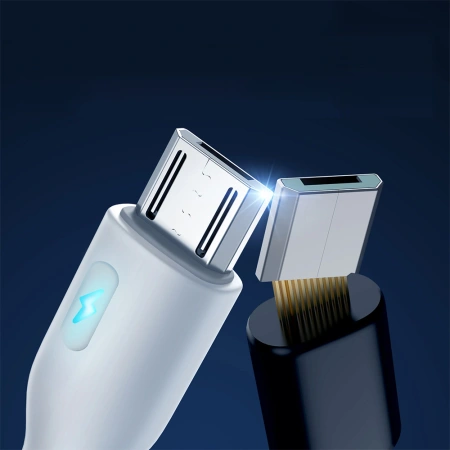 JOYROOM KABEL PRZEJŚCIÓWKA MICRO USB USB-A 2.4A 2M DO TELEFONÓW PREMIUM