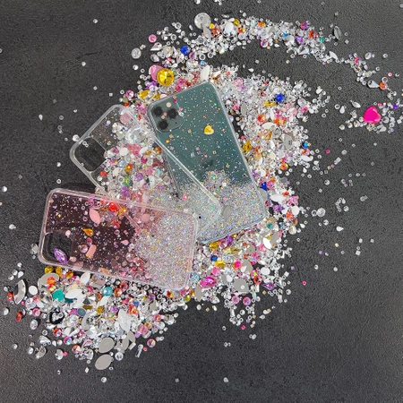 WOZINSKY STAR GLITTER ETUI POKROWIEC Z BROKATEM DO SAMSUNG GALAXY A02S EU