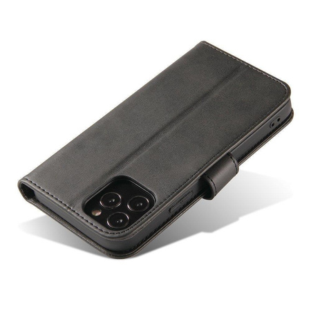 Magnet Case elegancki futerał etui pokrowiec z klapką i funkcją podstawki OnePlus Nord CE 5G czarny