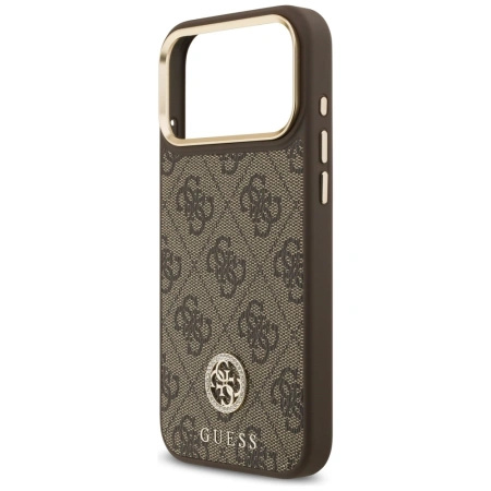 GUESS ETUI 4G STRASS LOGO DO IPHONE 17 PRO MAX MAGSAFE Z OCHRONĄ