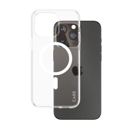 Etui CARE by PanzerGlass Urban Combat Case MagSafe na iPhone 15 Pro Max - białe