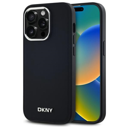 DKNY ETUI HARDCASE PLAIN LOGO DO IPHONE 14 PRO 6.1 DO MAGSAFE Z LOGO