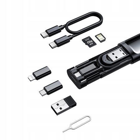 Travel set of adapters and cables for phone and computer with case 9in1 Mcdodo