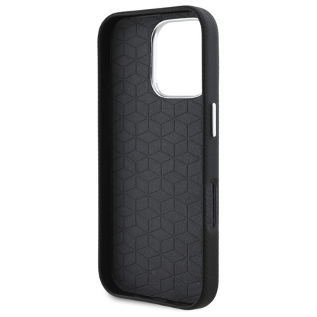 BMW ETUI DO IPHONE 16 PRO MAX HARDCASE Z METALU I KEVLARU BMHCP16X23PUFWKEV
