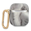 Guess GUA2UNMK AirPods cover czarny/black Marble Collection