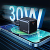 USAMS ŁAD. 1xUSB-C 30W PD3.0 DO TELEFONÓW IPHONE 12 13 14 SZYBKIE ŁADOWANIE
