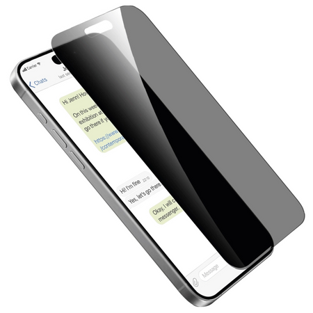 Szkło hartowane Puro Privacy Tempered Glass do iPhone 16 Pro