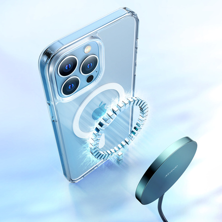 Etui do telefonu McDodo przezroczyste magnetyczne do iPhone 12/12PRO