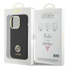 GUESS POKROWIEC HARDCASE DO IPHONE 15 PRO MAX 6.7 SILIKONOWY LOGO STRASS 4G