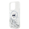 KARL LAGERFELD ETUI KLHMP15LLGCHSGH DO IPHONE 15 PRO 6,1 HARDCASE LIQUID