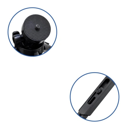HURTEL MINI STATYW UCHWYT DO ZDJĘĆ SELFIE GOPRO 16-21 CM KOMPAKTOWY I LEKKI
